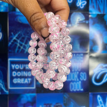 Load image into Gallery viewer, Light Pink Powder Sugar Beaded Bracelet
